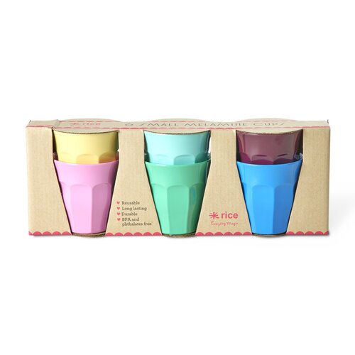 Rice 6er Set Melaminbecher