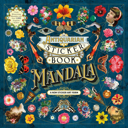 Sticker Buch «Antiquarian Mandala»