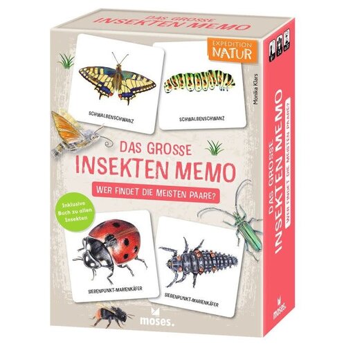 moses Memory «Das grosse Insekten Memo»