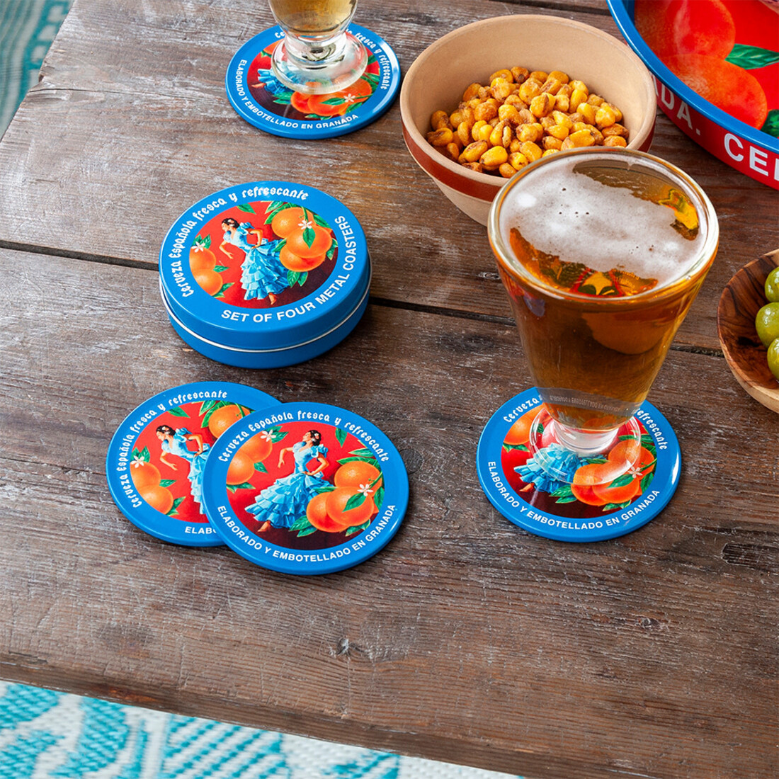 Rex International «Cerveza Espano» Untersetzter
