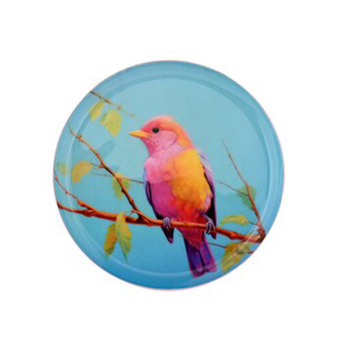 Dekotablett Vogel