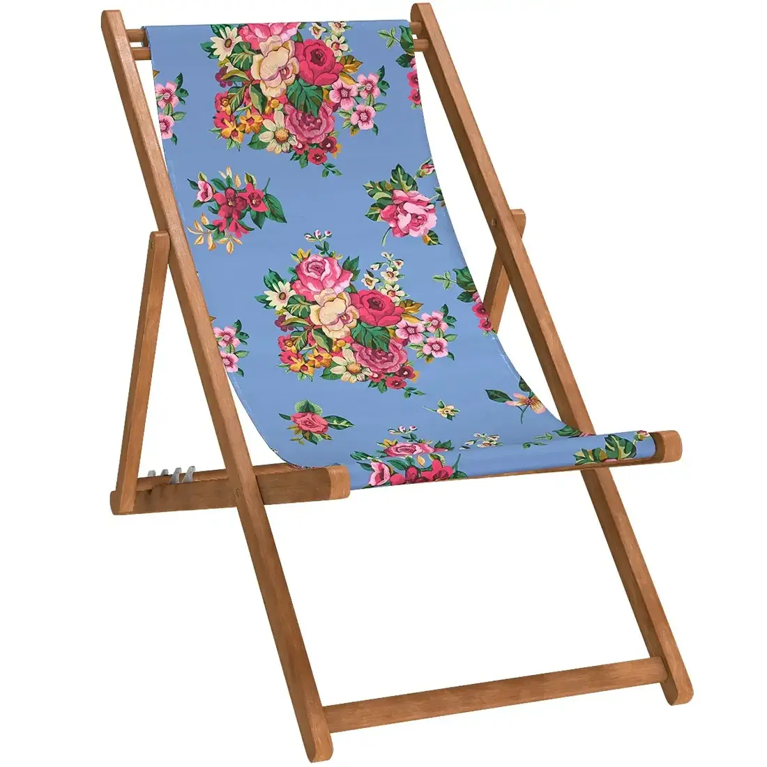 Liegestuhl «Mia» blau