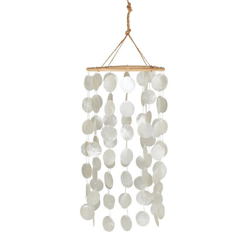Windspiel Strandmuscheln