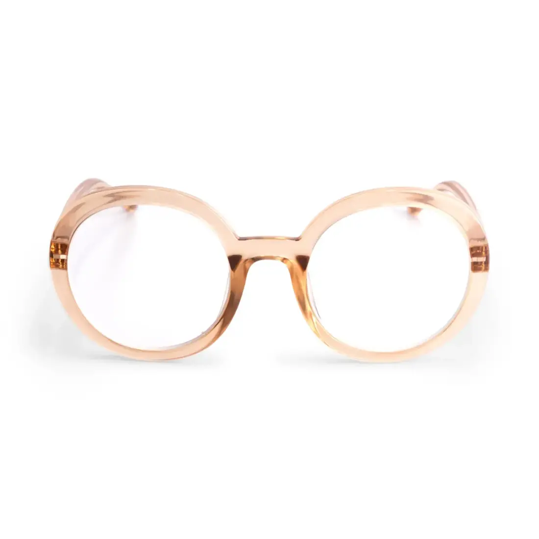 Lesebrille «Jane» crystal-champagner