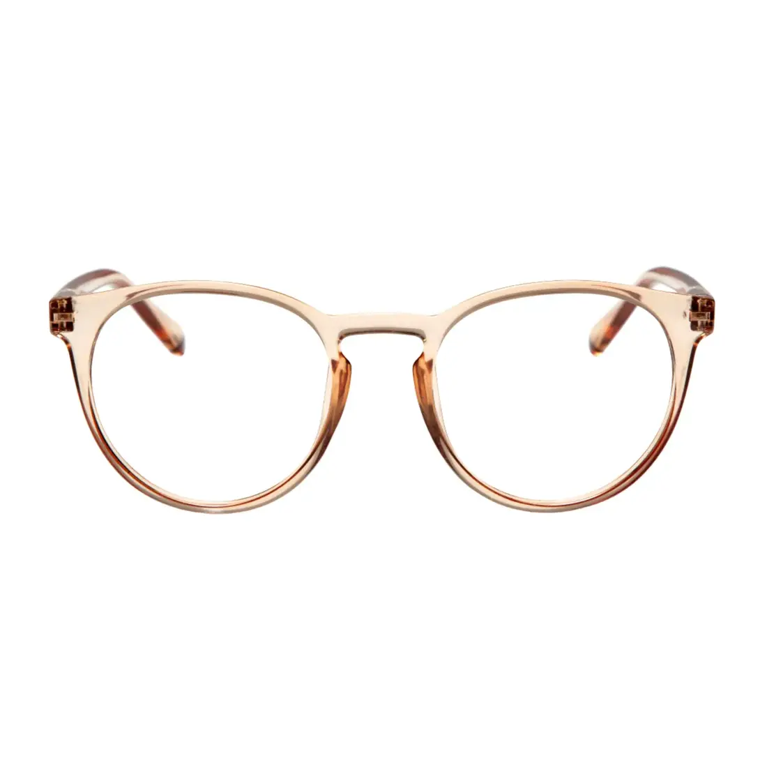 Lesebrille «Papillon» kristall-champagner