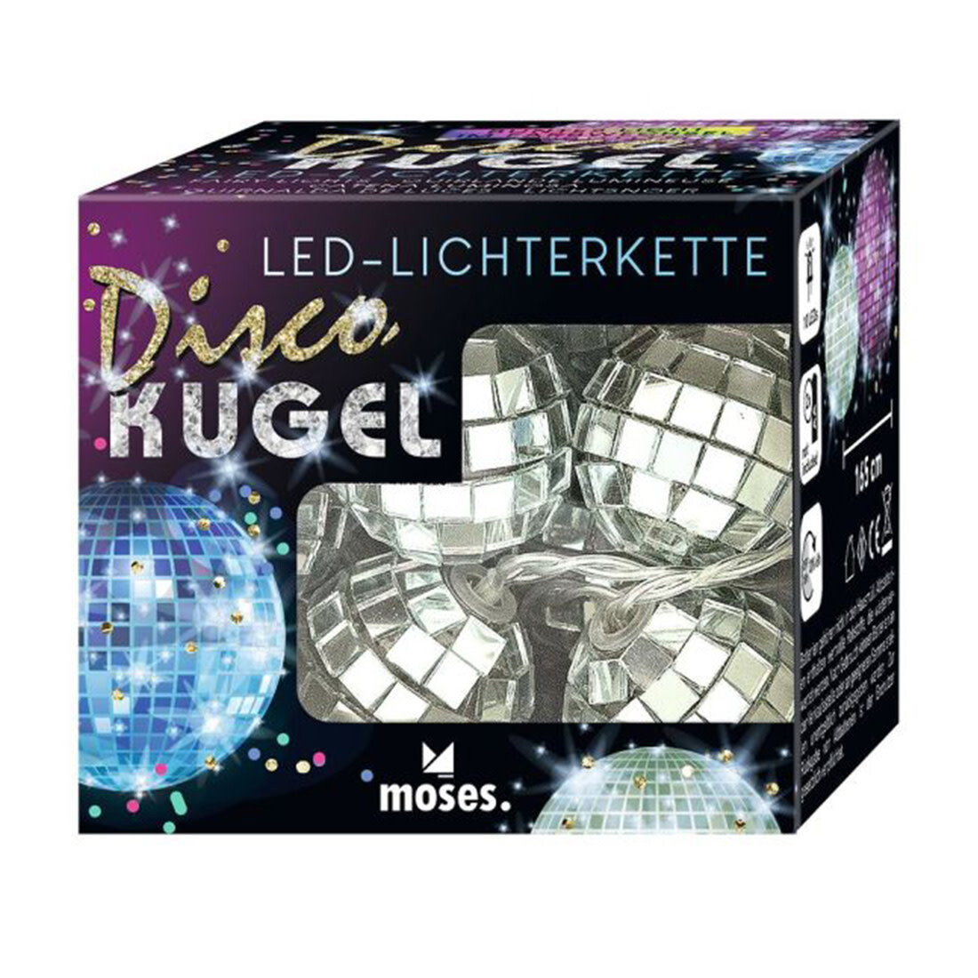 moses Lichterkette Discokugel