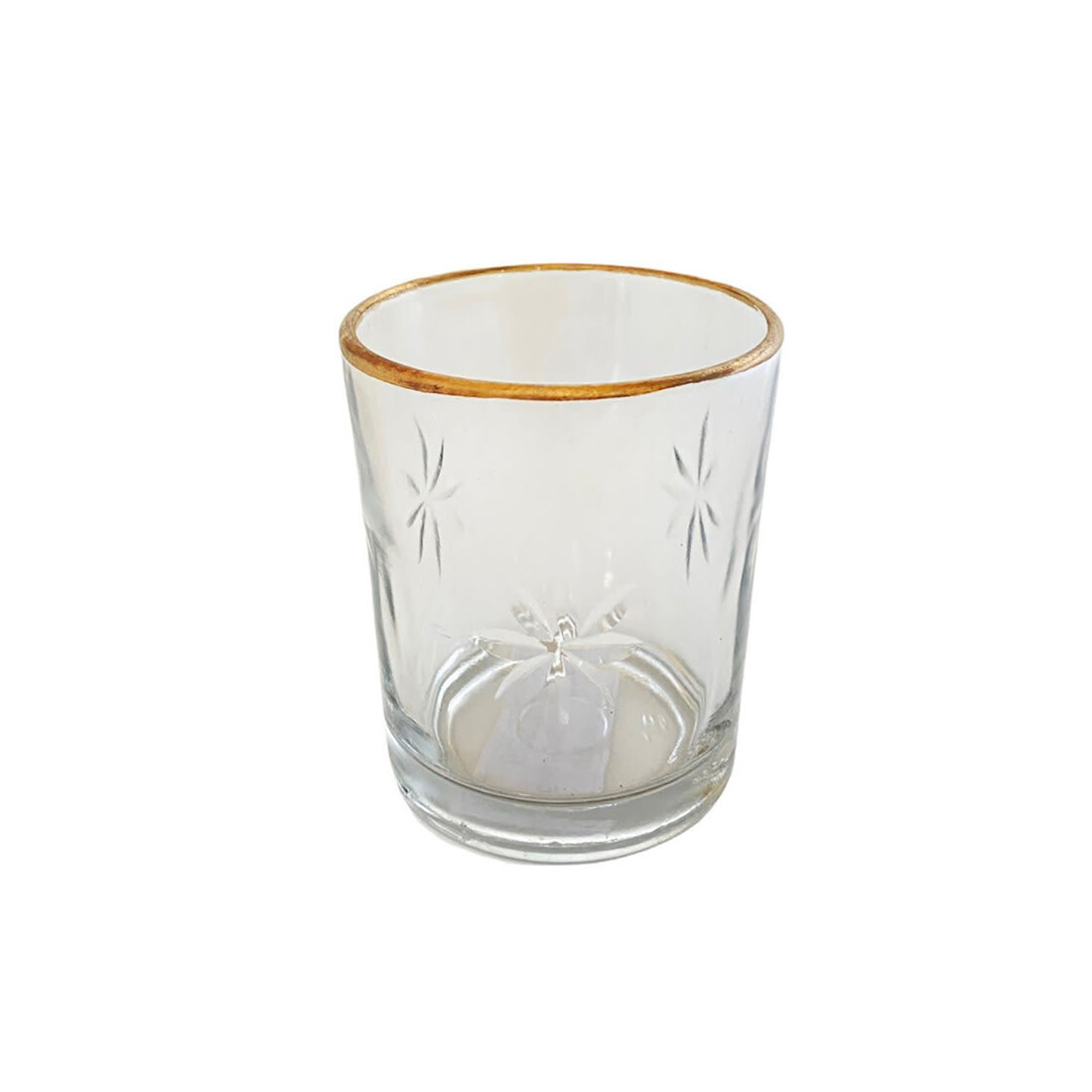 Teelichtglas Stern