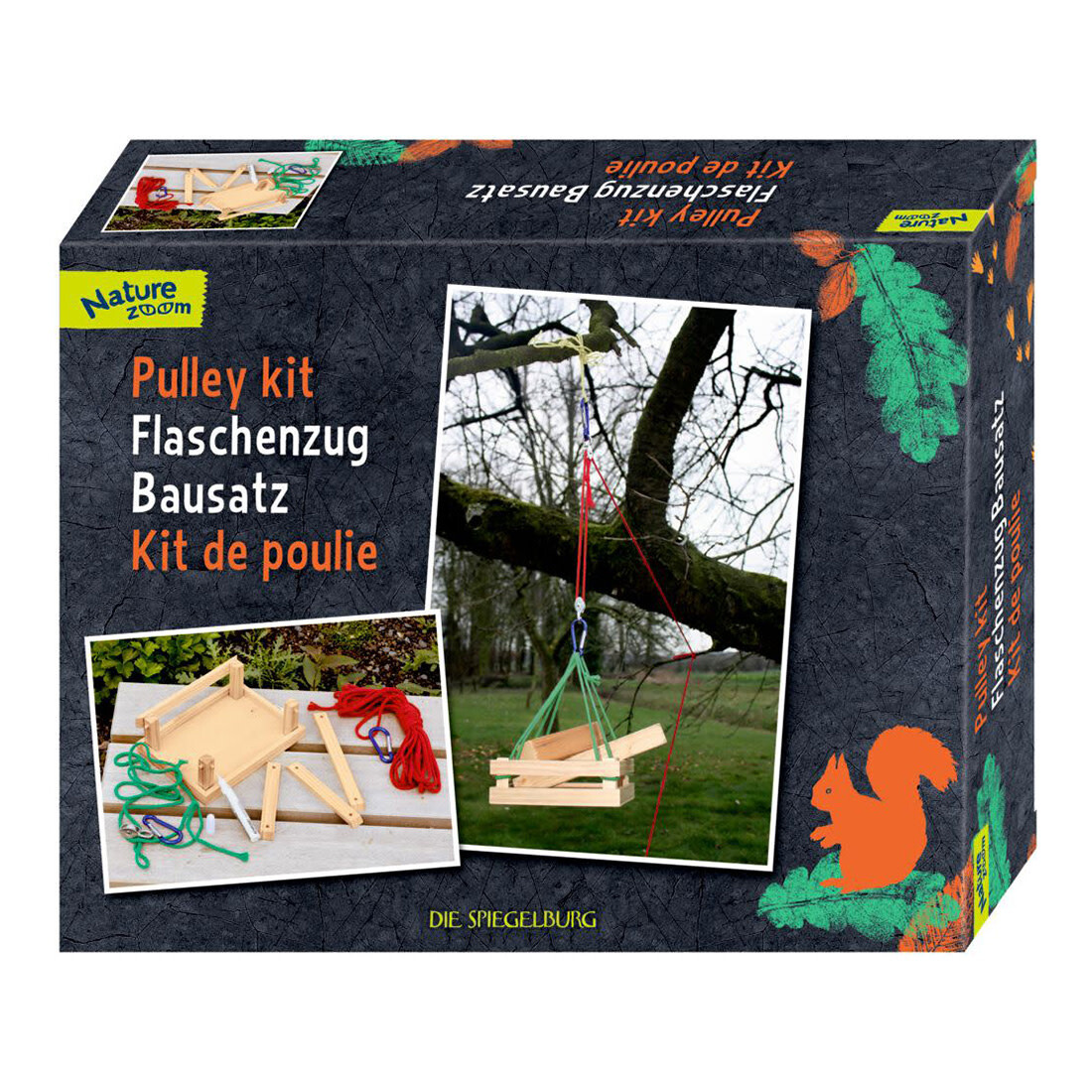 natura Bausatz Flaschenzug