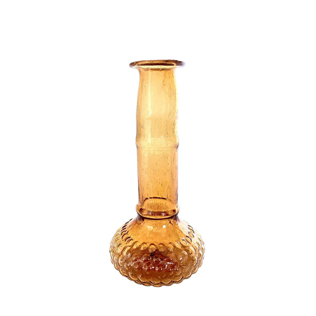 Vase recycling Glas orange