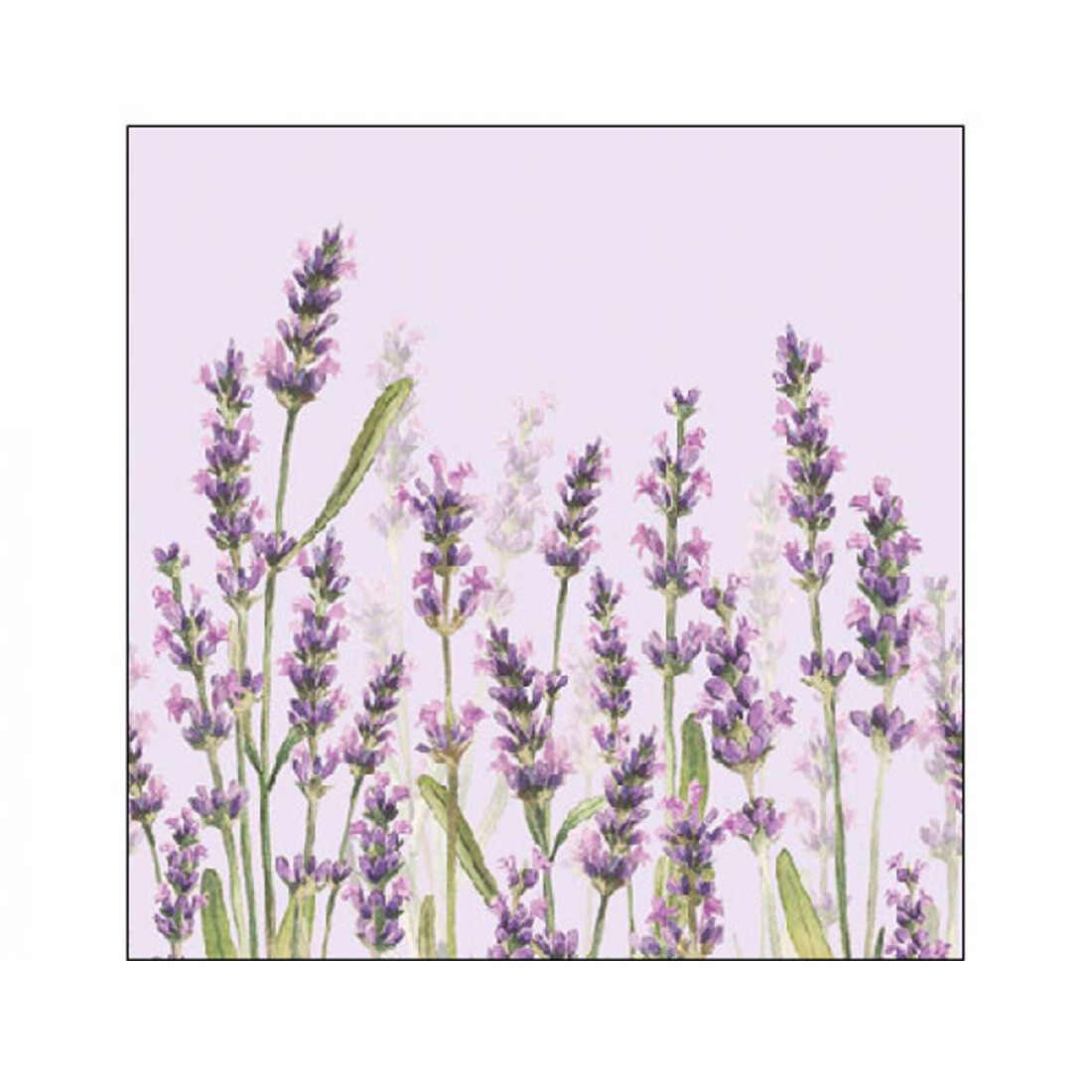 Papierservietten Lavendel lila