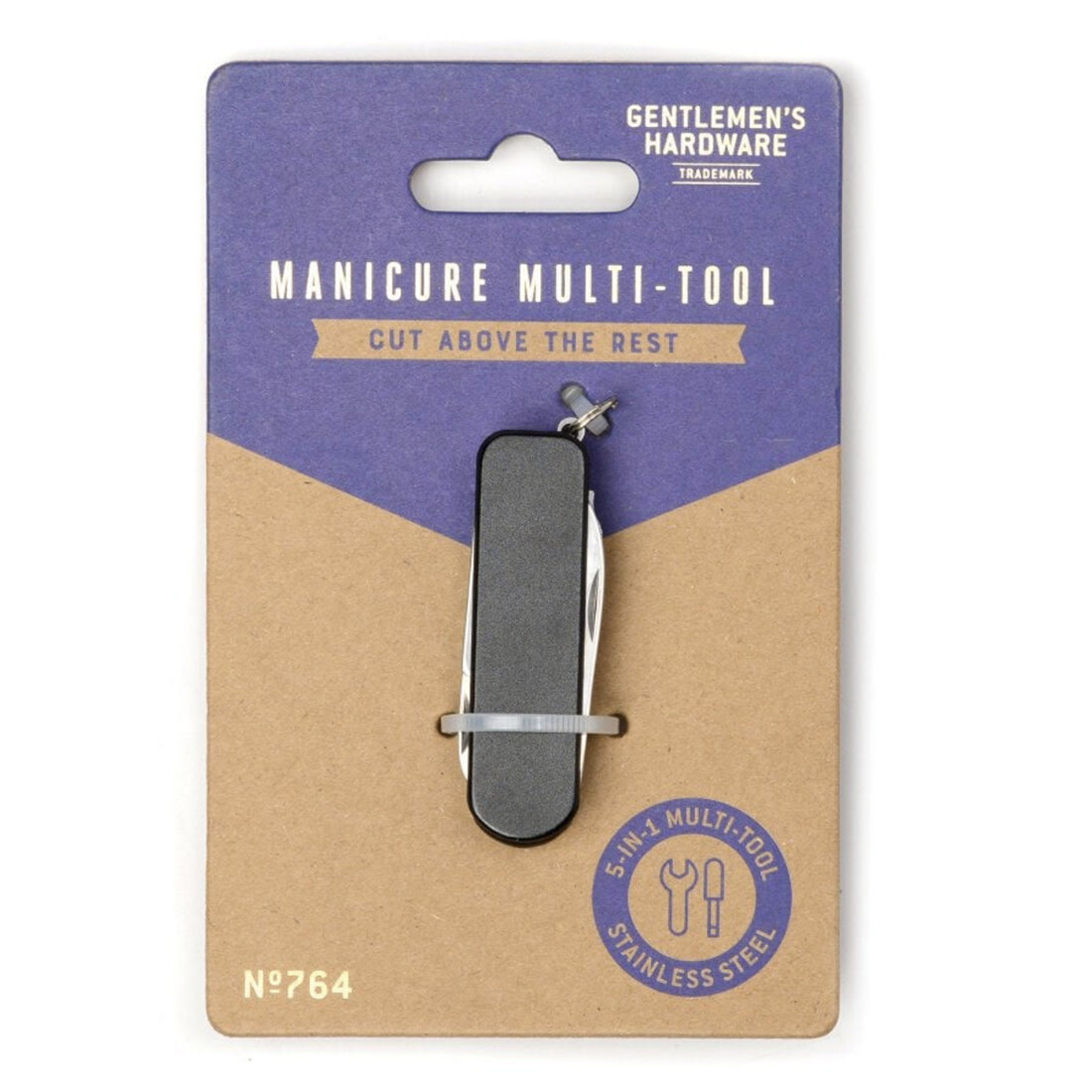 Gentlemen's Harrdware Multi-Tool Manicure «5-in-1»