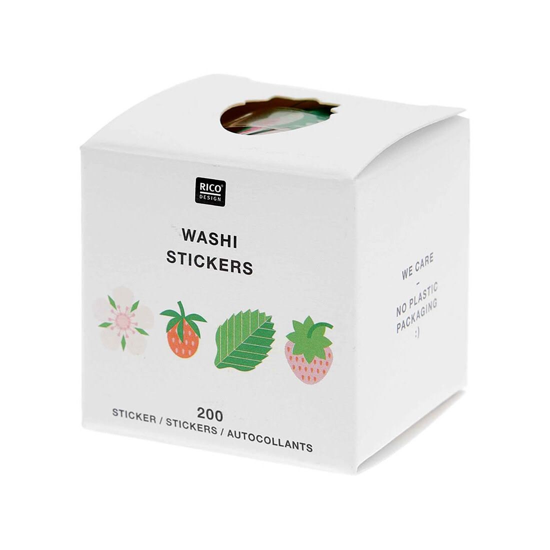 Rico Sticker Washi Erdbeeren