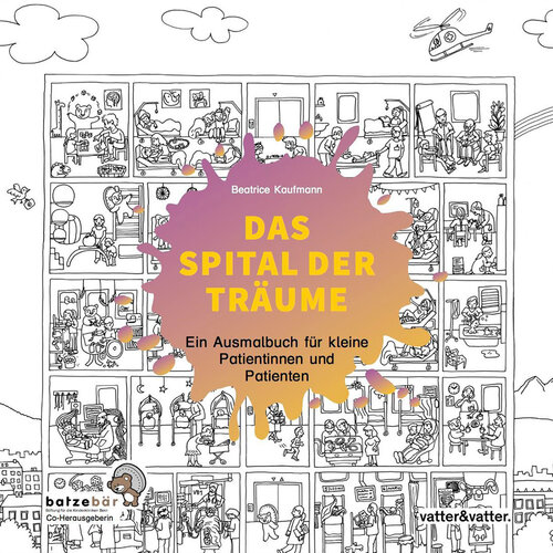 vatter&vatter Ausmalbuch «Spital der Träume»