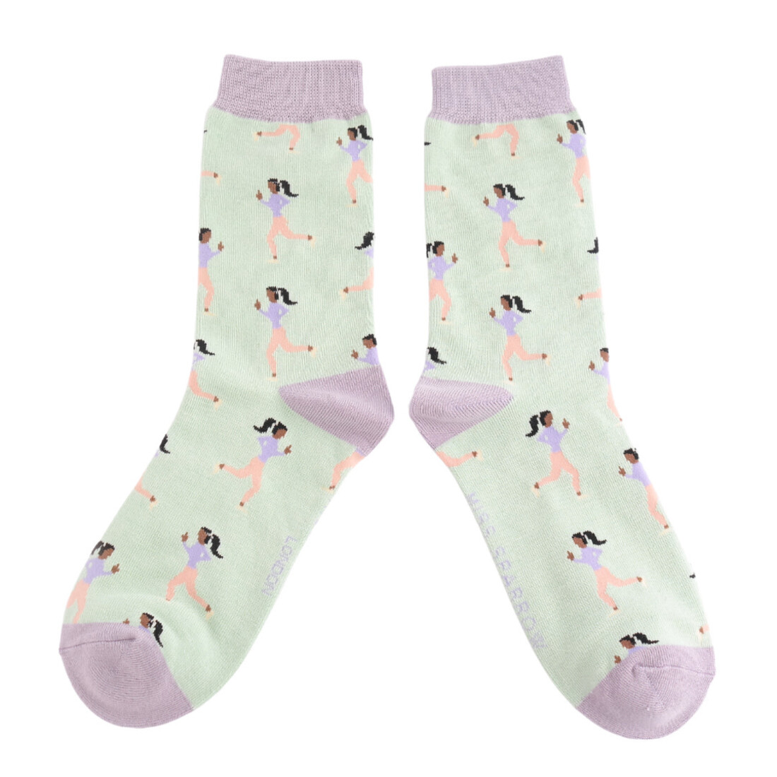 Miss Sparrow Socken 36-41 Jogging mint