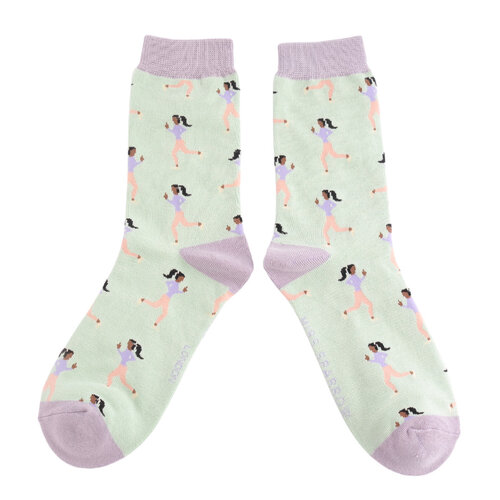 Miss Sparrow Socken 36-41 Jogging mint