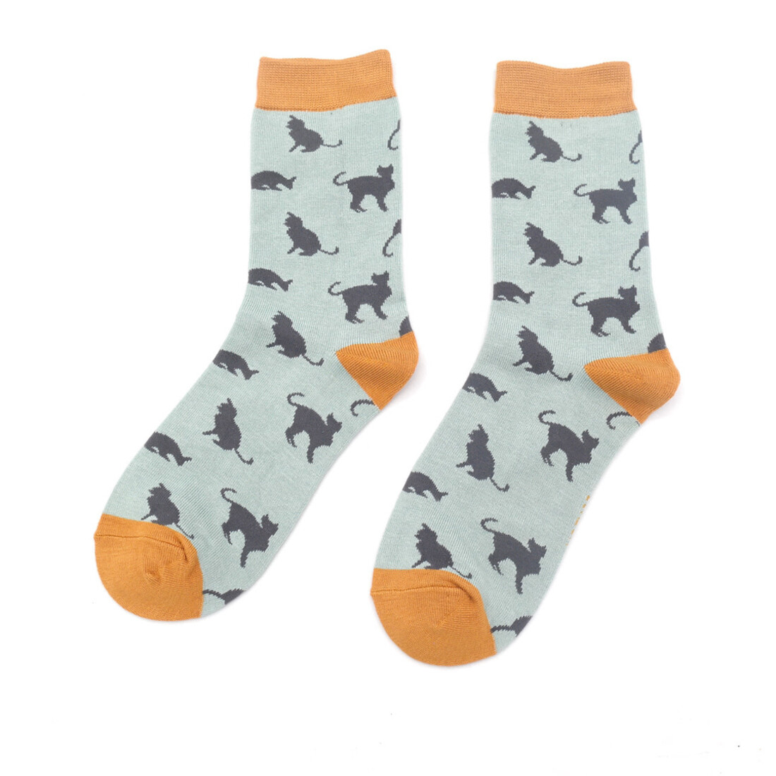 Miss Sparrow Socken 36-41 Katzen eierschale