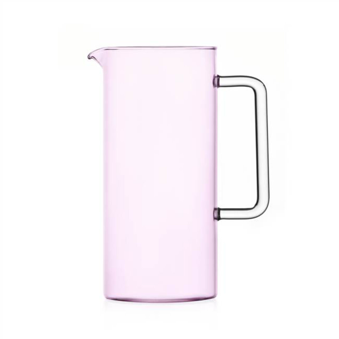 Ichendorf Milano Ichendorf Krug pink mit klarem Griff