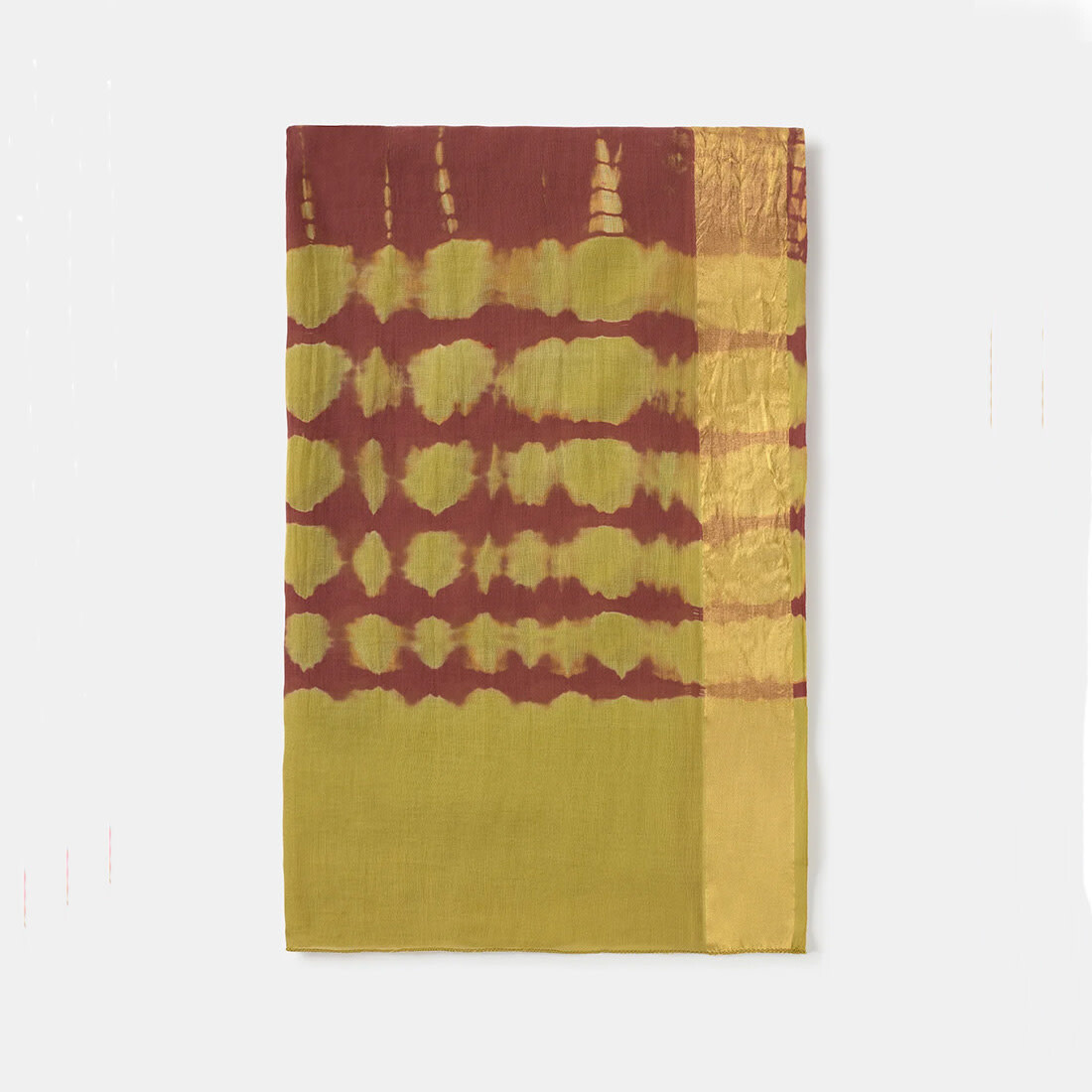 natura Foulard «Bicolor Tyedie brown»