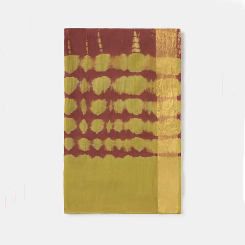 natura Foulard «Bicolor Tyedie brown»