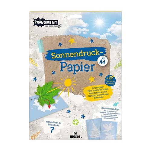 moses Phänomint - Sonnendruck-Papier A4