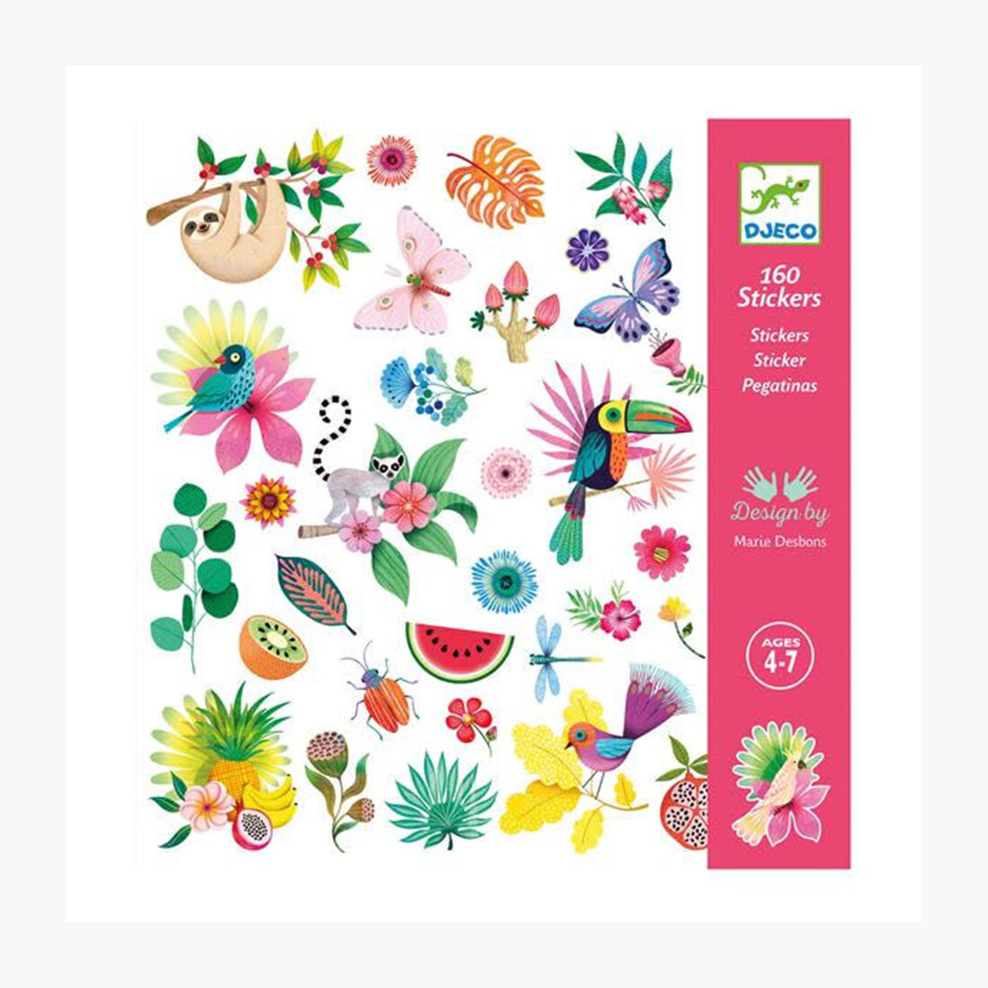Djeco Stickerset Paradies
