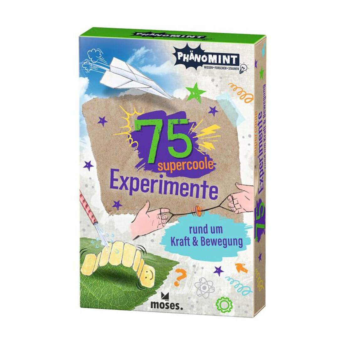 moses 75 supercoole Experimente rund um Kraft Bewegung