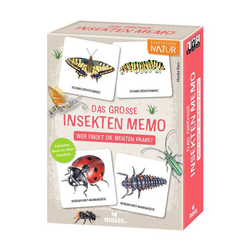 moses Memory «Das grosse Insekten Memo»