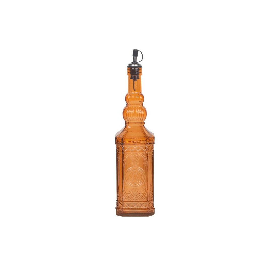 Kitsch Kitchen Flasche recycling Glas orange