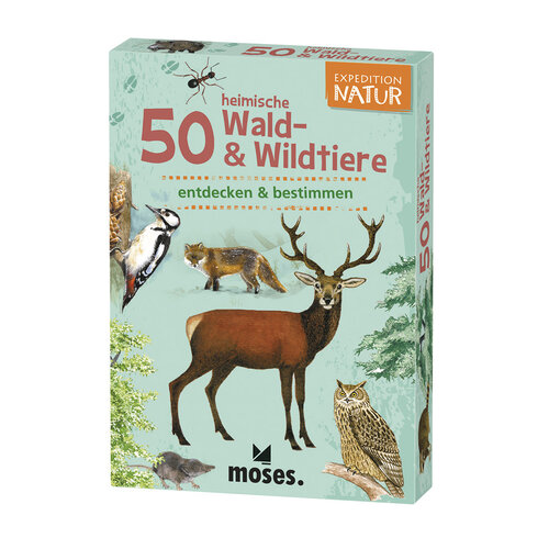 moses 50 heimische Wald- & Wildtiere