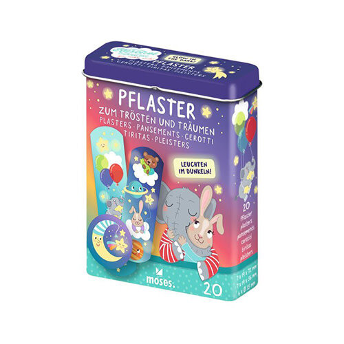 moses Pflasterdose Kuschelhelden «glow in the dark»