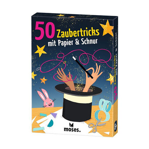 moses 50 Zaubertricks mit Papier & Schnur