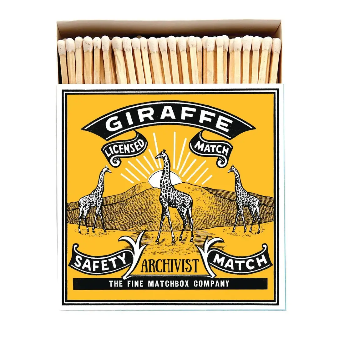 Archivist Gallery Matchbox «Giraffe»