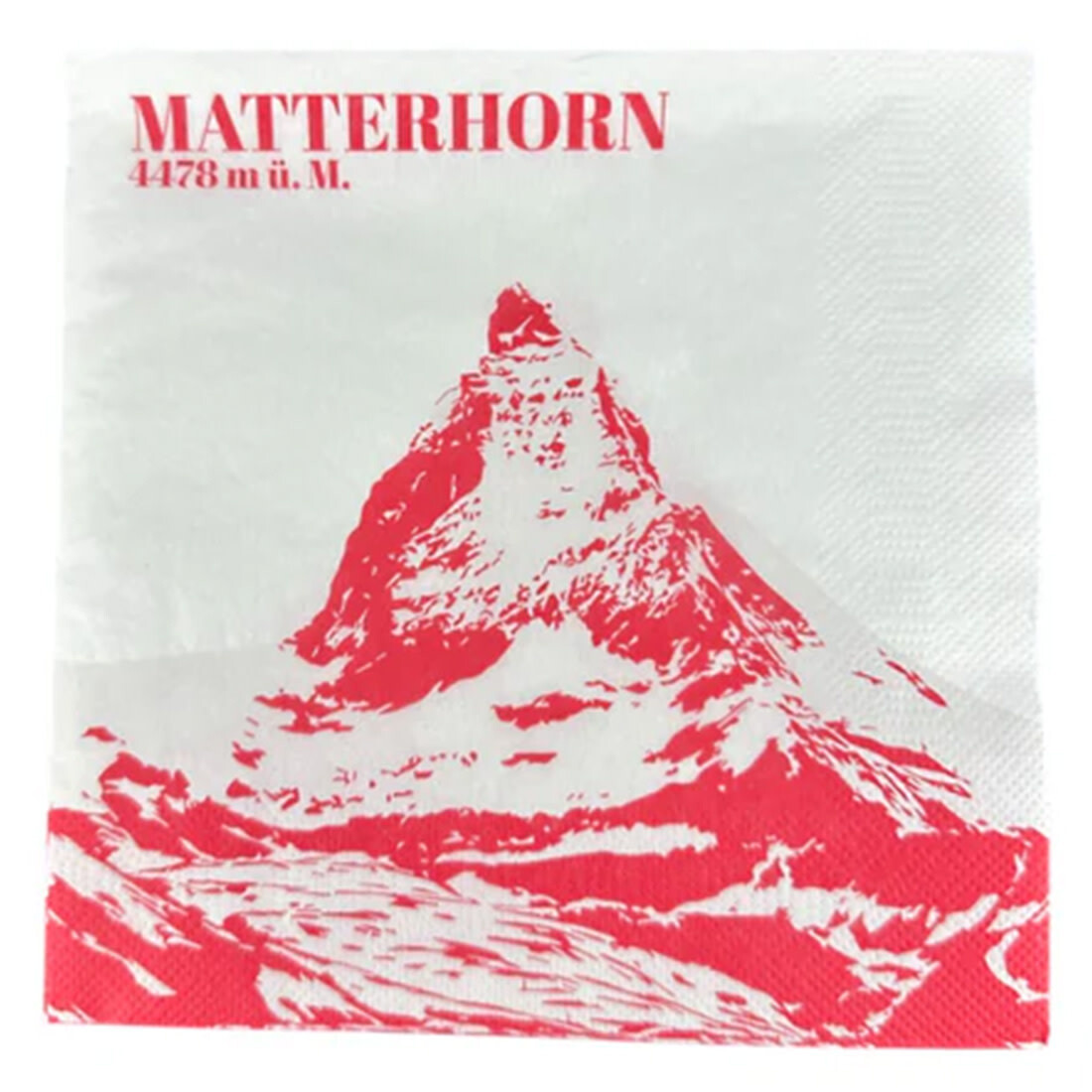 Servietten Matterhorn