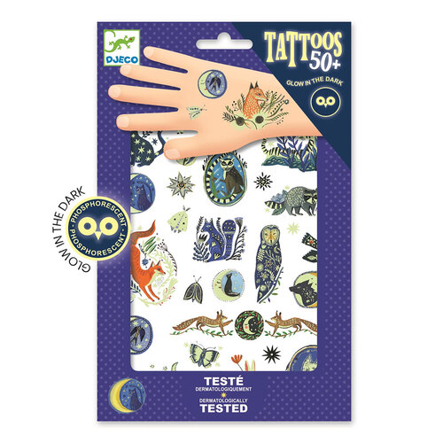 Tattoos «Glow in the Dark» Nächtliche Reflektionen