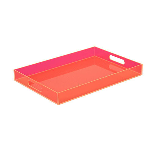 GIFTCOMPANY Tablett acryl orange