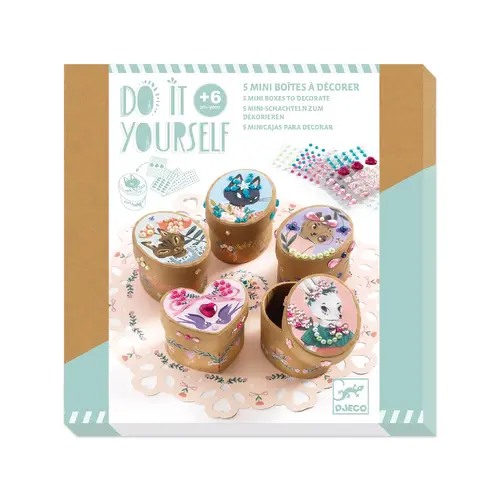 Djeco DIY 5 Mini Boxen