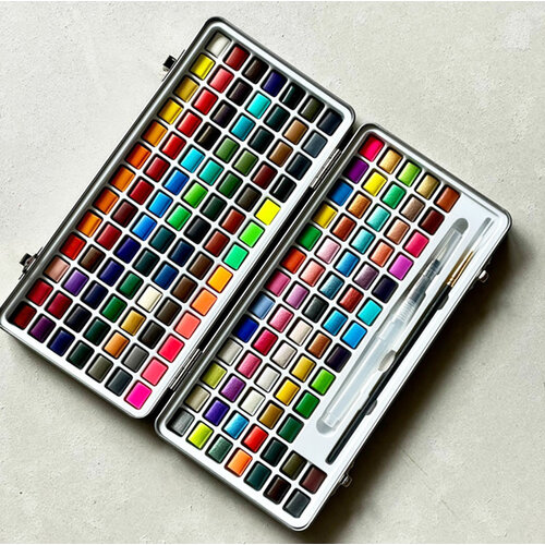 Farbkasten 160 Aquarellfarben