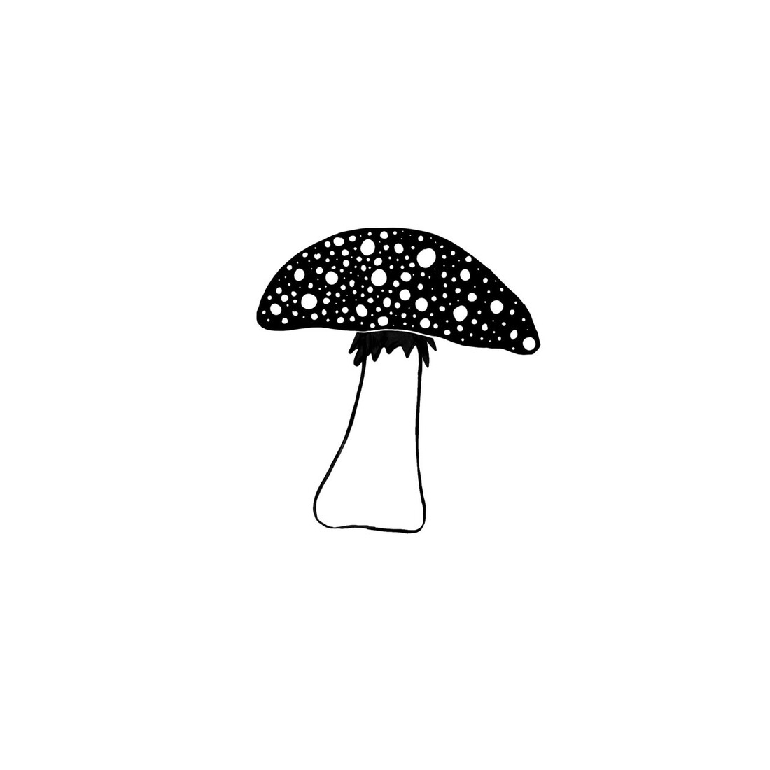 Stempel Fliegenpilz mini