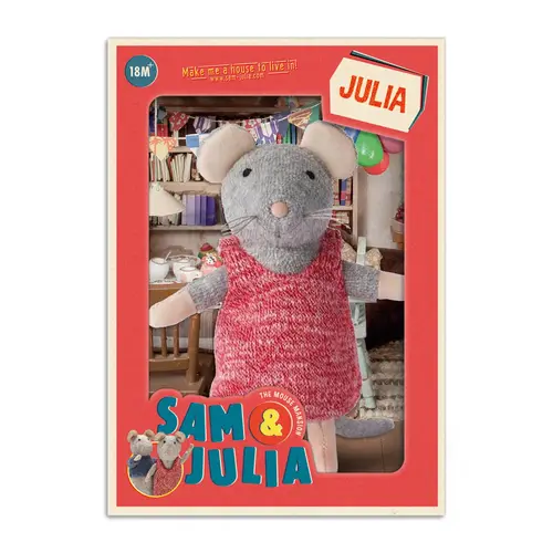 Mäusehaus Plüschmaus «Julia»