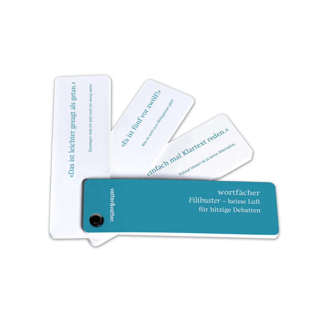 vatter&vatter Wortfächer Filibuster