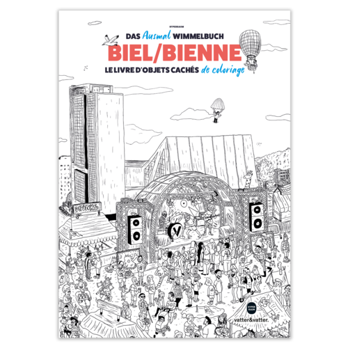 vatter&vatter Ausmal Wimmelbuch Biel/Bienne