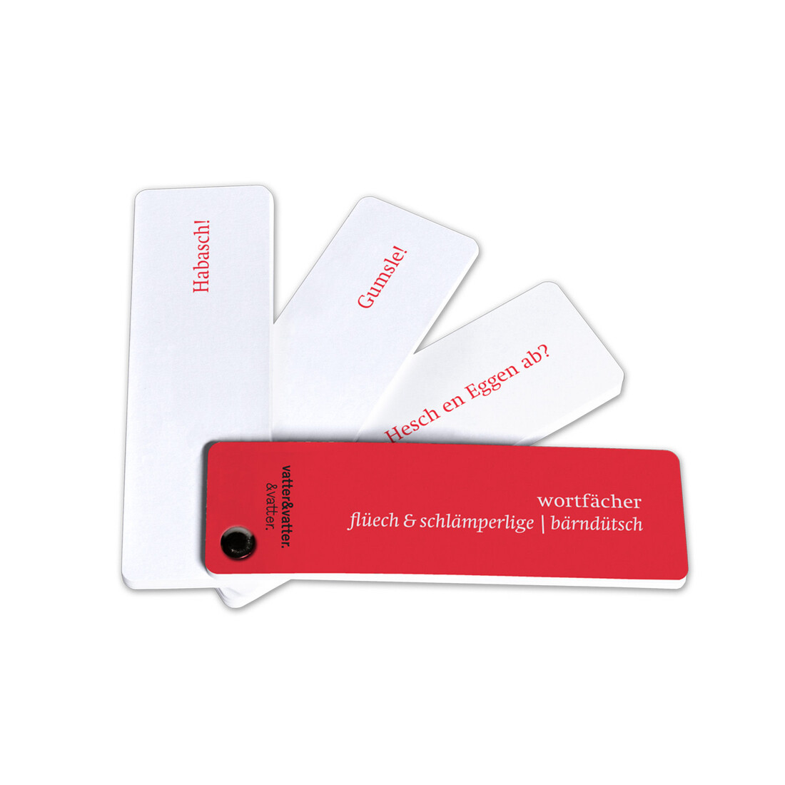 vatter&vatter Wortfächer Flüech & Schlämperlige