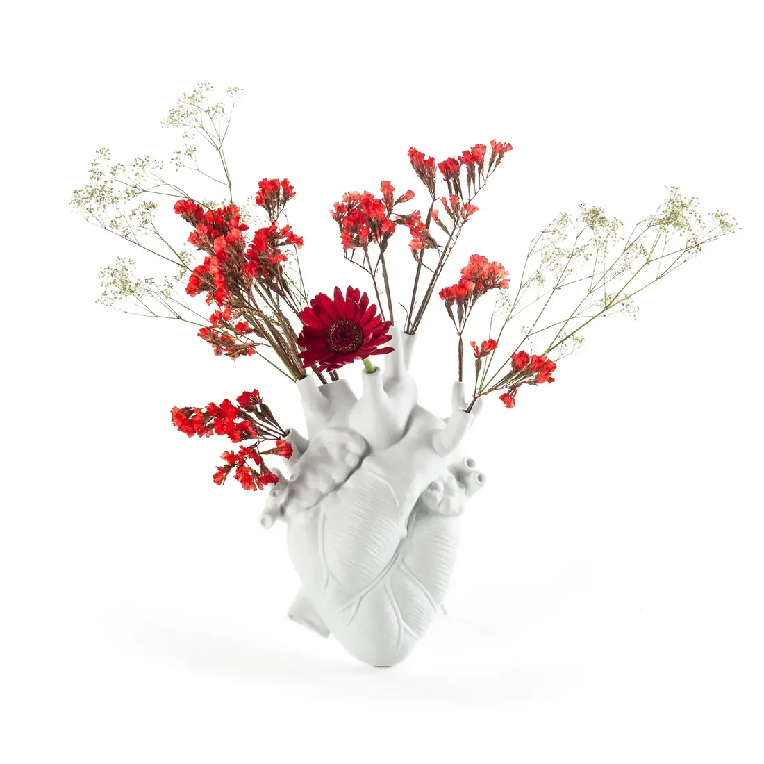 Seletti Herzvase «Love in Bloom»