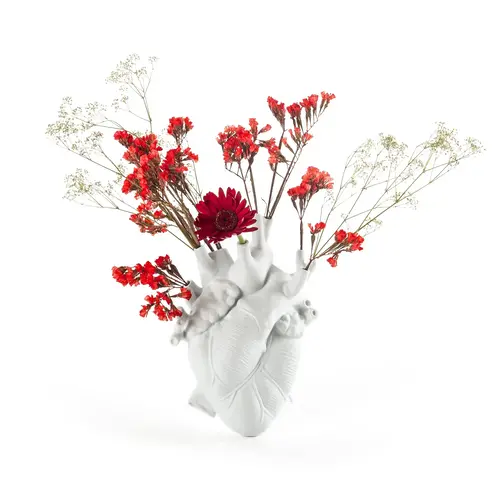 Seletti Herzvase «Love in Bloom»