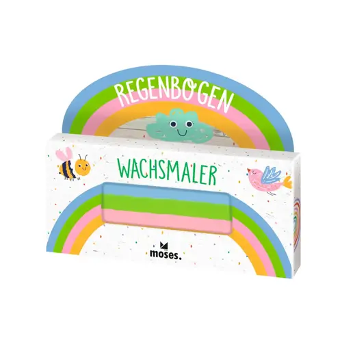 Regenbogen Wachsmaler