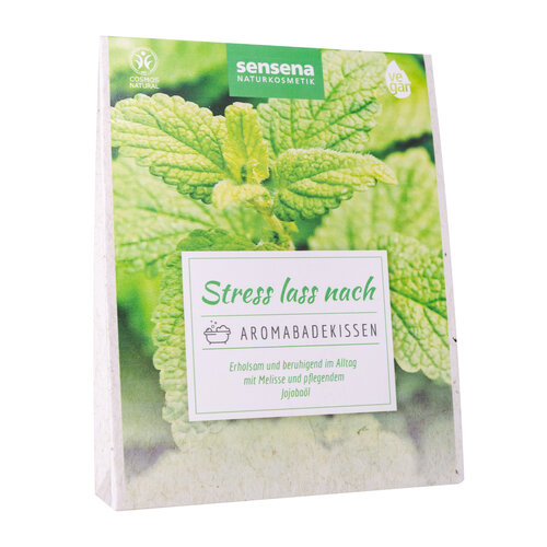 sensena Aromabadekissen «Stress lass nach»