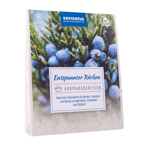 sensena Aromabadekissen «Enstpannter Rücken»