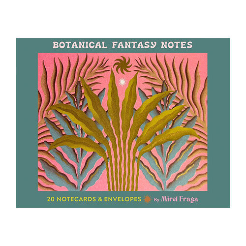 Notitzkarten «Botanical Fantasy»