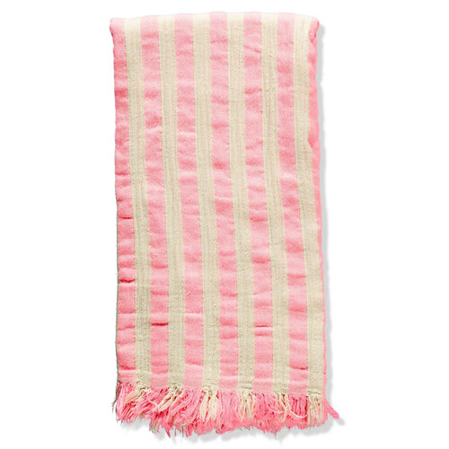 anza Strandtuch «Melody» neon pink
