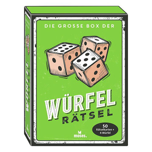 moses Die große Box der Würfelrätsel